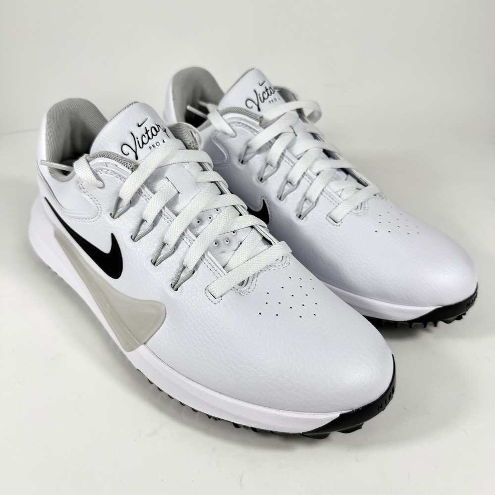 Nike Victory Pro 4 Men's 10 Golf Shoes White Photon Dust FZ7611-100 New No Box